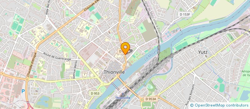 localisation de l'entreprise SCI PRIMO à THIONVILLE