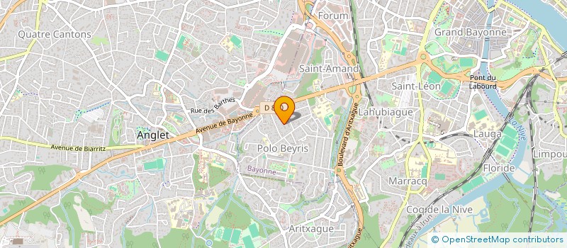 localisation de l'entreprise SCI PRIMO à HASPARREN