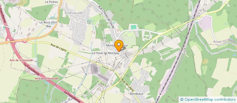 localisation de l'entreprise SCI PRIMO MATTONE à VILLEVAUDE