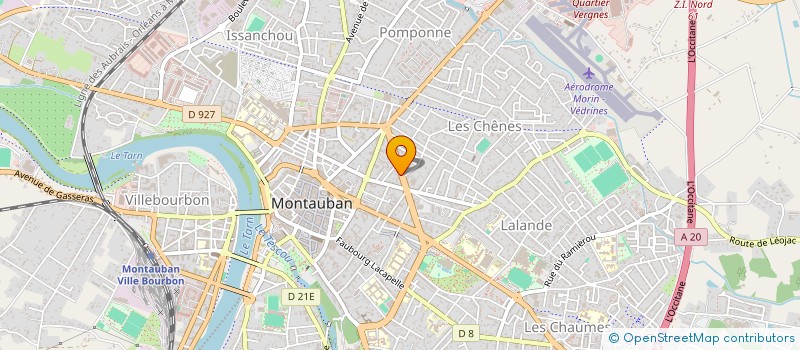 localisation de l'entreprise SCI PRIMOBILIS  MONTAUBAN