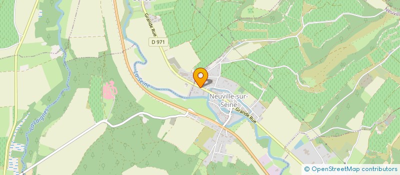 localisation de l'entreprise SCI PRIMONTE  NEUVILLE-SUR-SEINE