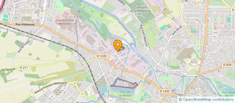 localisation de l'entreprise SCI PRIMSUD à AMIENS