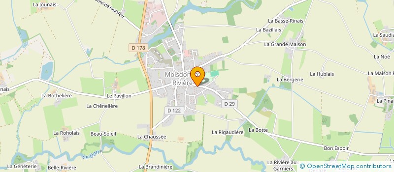 localisation de l'entreprise SCI PRIN BEL AIR  MOISDON-LA-RIVIERE