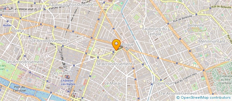 localisation de l'entreprise SCI PRINADO  PARIS