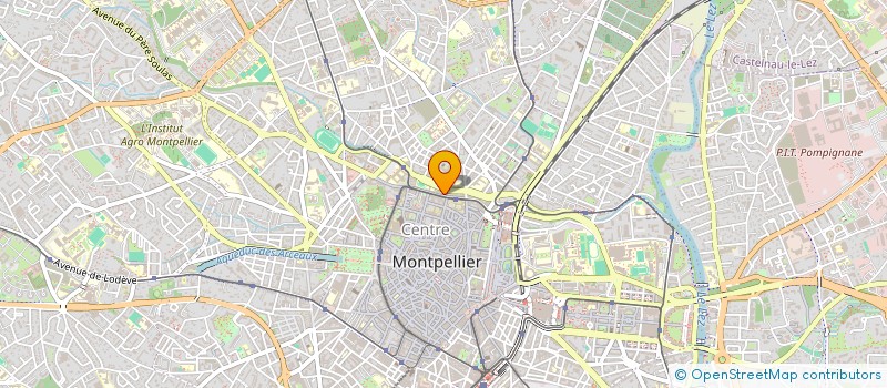 localisation de l'entreprise SCI PRINCE ALBERT à MONTPELLIER