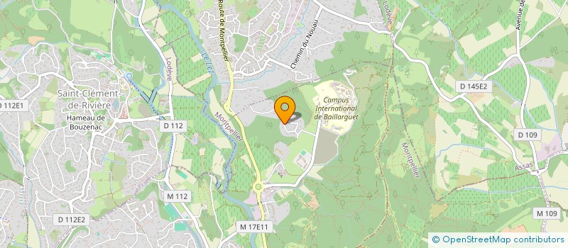 localisation de l'entreprise SCI PRINCE DE SAINT GILLES  MONTFERRIER-SUR-LEZ