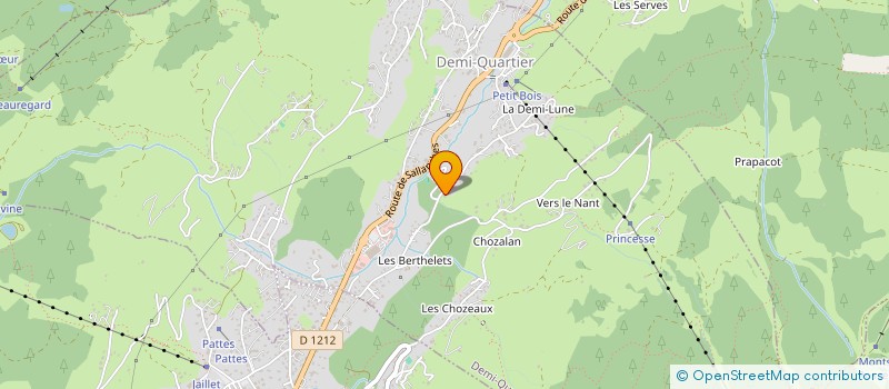 localisation de l'entreprise SCI PRINCESSE  DEMI-QUARTIER