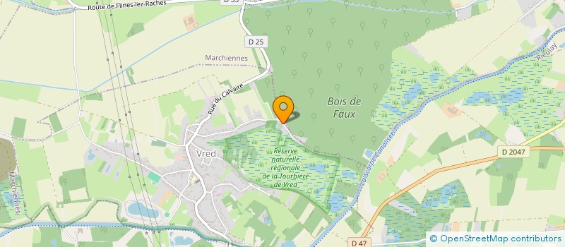 localisation de l'entreprise SCI PRINCESSE  VRED