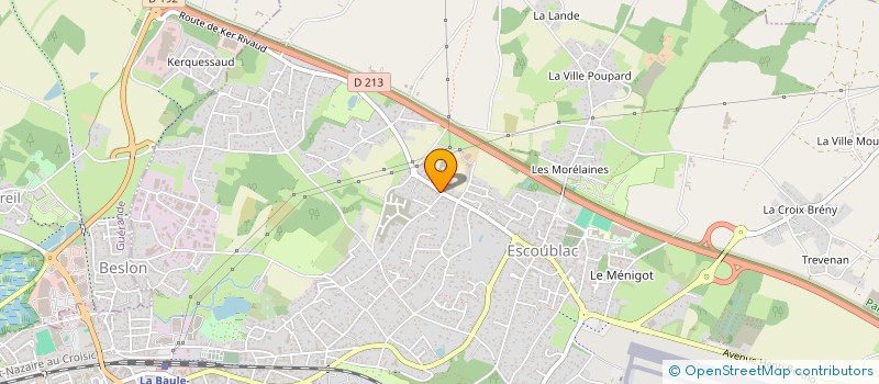 localisation de l'entreprise SCI PRINCESSE ALNOSELIA  LA BAULE-ESCOUBLAC