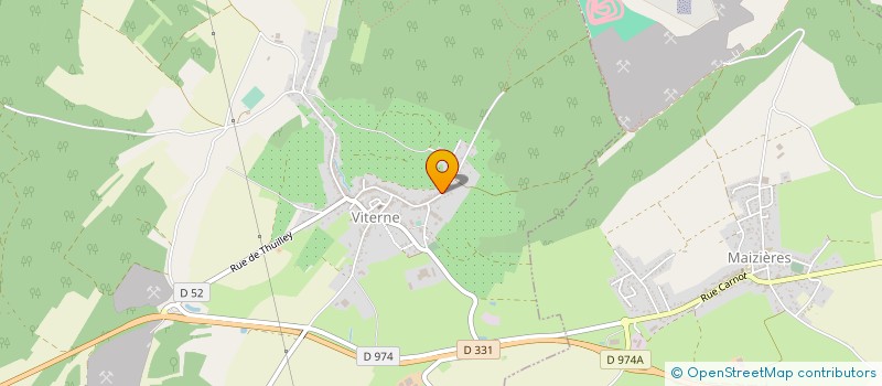 localisation de l'entreprise SCI PRINCESSE STEPHANIE DE VITERNE  VITERNE