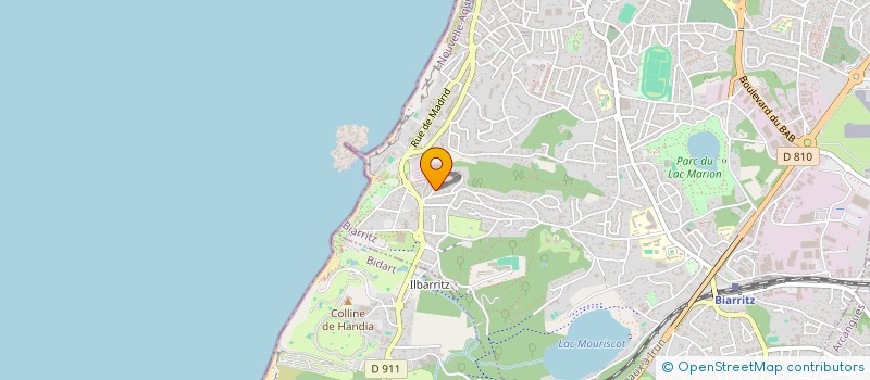 localisation de l'entreprise SCI PRINCESSES à BIARRITZ