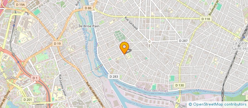 localisation de l'entreprise SCI PRINCO FONCIER à SAINT-MAUR-DES-FOSSES