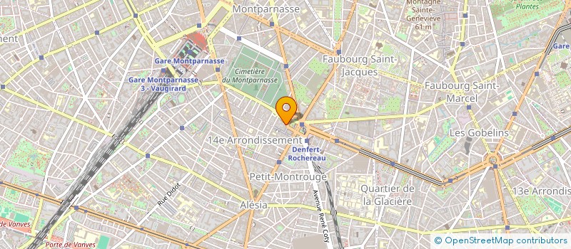 localisation de l'entreprise SCI PRINGUET  PARIS