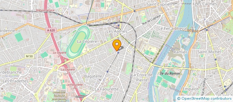 localisation de l'entreprise SCI PRINTEMPS à TOULOUSE