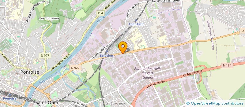 localisation de l'entreprise SCI PRINTEMPS  SAINT-OUEN-L'AUMONE