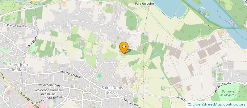 localisation de l'entreprise SCI PRINZBACH45 à SAINT-DENIS-EN-VAL