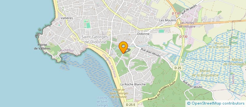 localisation de l'entreprise SCI PRISES DE PALLARD à SAINT-GEORGES-DE-DIDONNE