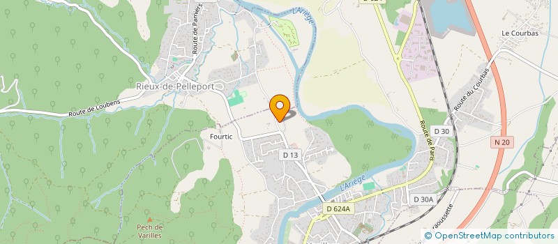 localisation de l'entreprise SCI PRISMART à VARILHES