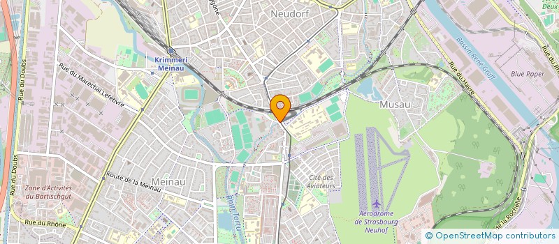 localisation de l'entreprise SCI PRISME  STRASBOURG