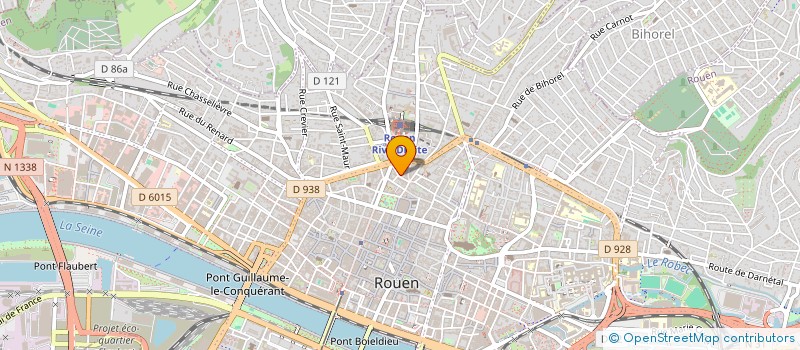 localisation de l'entreprise SCI PRISME DU DONJON  ROUEN