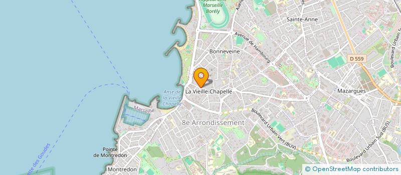 localisation de l'entreprise SCI PRISTELLE à MARSEILLE