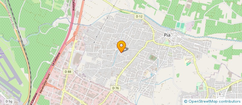 localisation de l'entreprise SCI PRIVILEGES  PIA