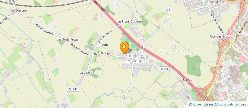 localisation de l'entreprise SCI PRIYA  ENNETIERES-EN-WEPPES