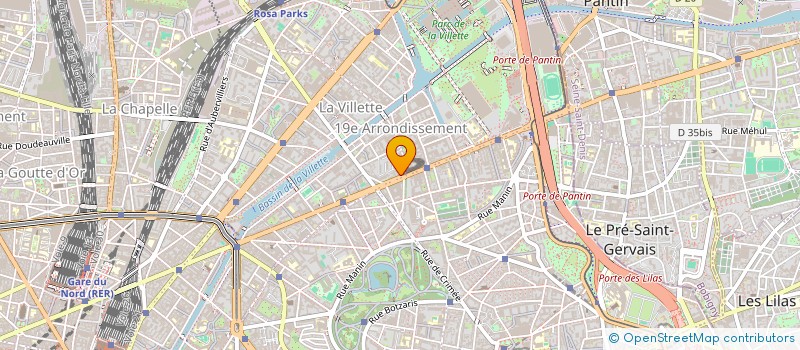 localisation de l'entreprise SCI PRO à RIS-ORANGIS