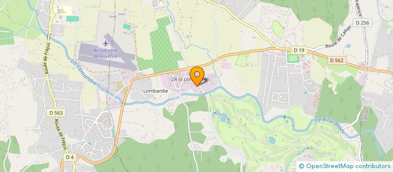 localisation de l'entreprise SCI PRO.BAT  TOURRETTES