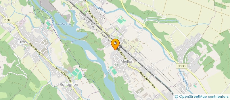 localisation de l'entreprise SCI PRO.G  MEILLON