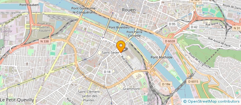 localisation de l'entreprise SCI PRO IMMO  ROUEN