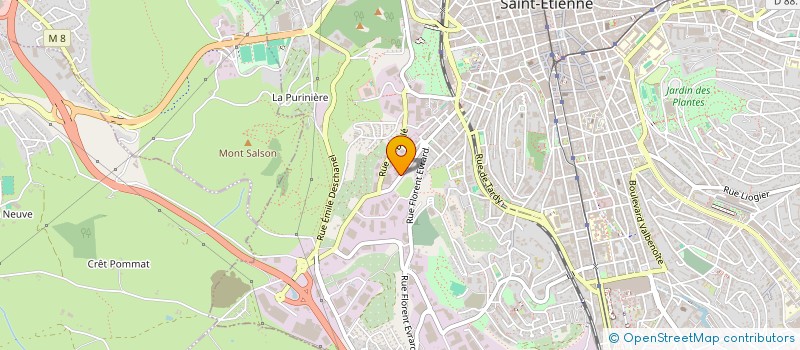 localisation de l'entreprise SCI PRO IMMO  SAINT-ETIENNE