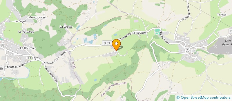 localisation de l'entreprise SCI PRO IMMOBILIER  ARTAS