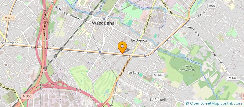 localisation de l'entreprise SCI PRO MOULIN à VILLENEUVE D ASCQ