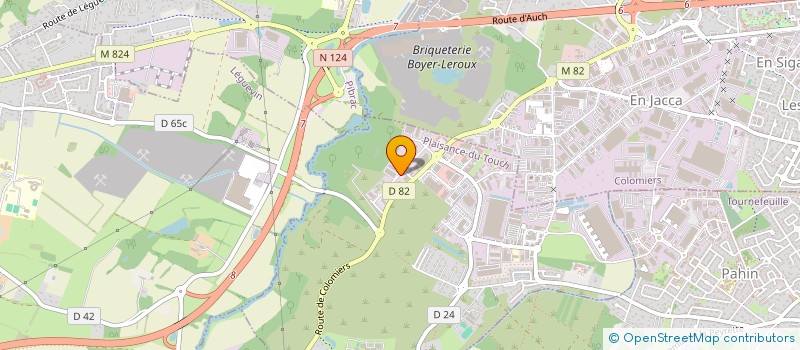 localisation de l'entreprise SCI PROBARBIER  PLAISANCE-DU-TOUCH