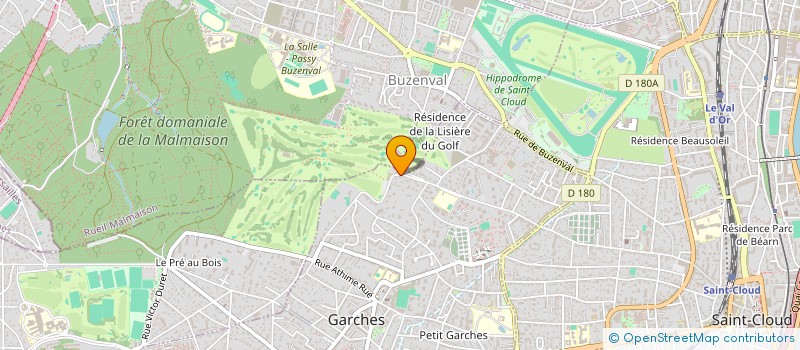 localisation de l'entreprise SCI PROBAT à GARCHES