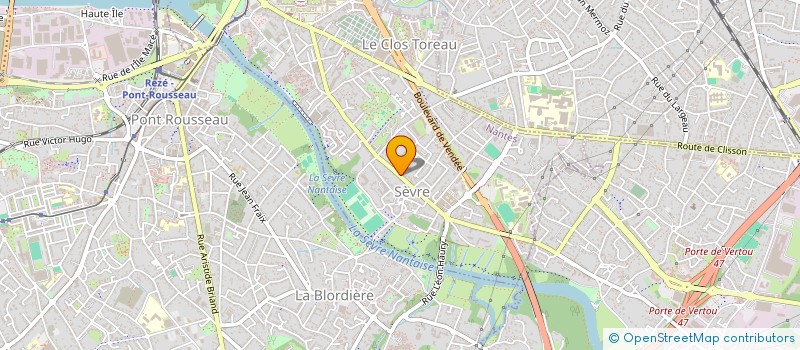 localisation de l'entreprise SCI PROCIMMO à NANTES