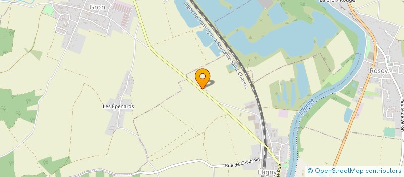 localisation de l'entreprise SCI PROCUREUR  ETIGNY