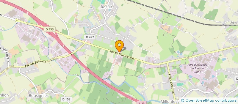 localisation de l'entreprise SCI PRODIMMO à ROSULT