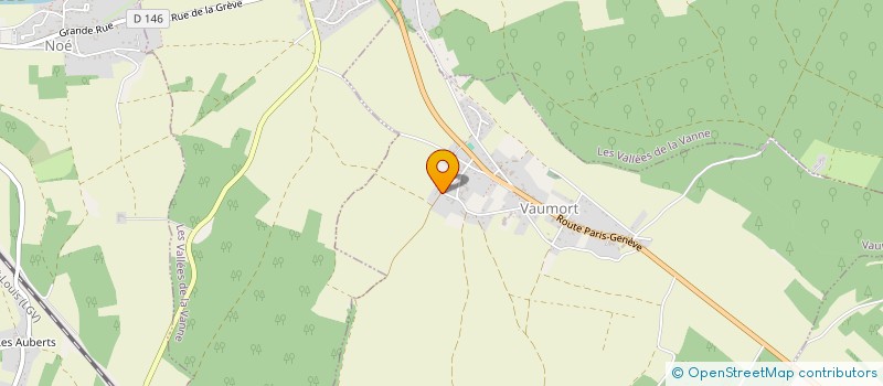 localisation de l'entreprise SCI PROFESSIONNEL NORBOTE II  VAUMORT