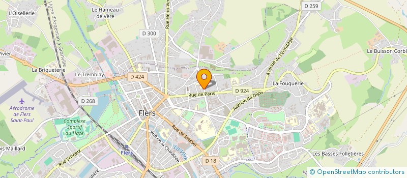 localisation de l'entreprise SCI PROFICHET à FLERS