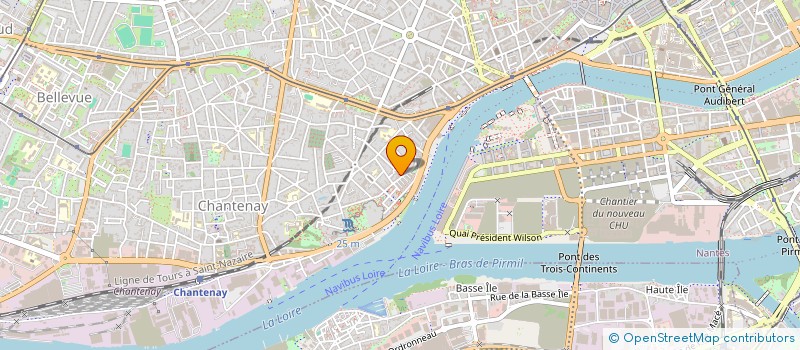 localisation de l'entreprise SCI PROFIL à NANTES