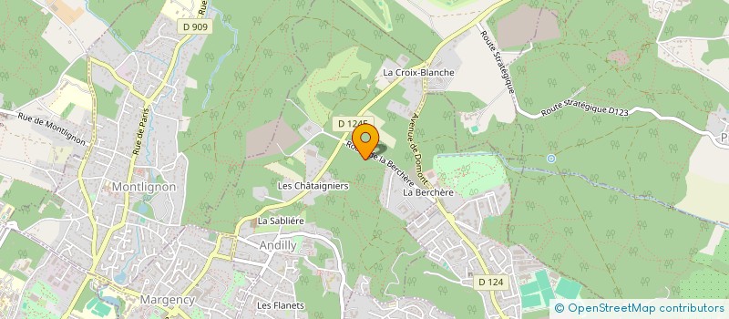localisation de l'entreprise SCI PROGRESS à ANDILLY