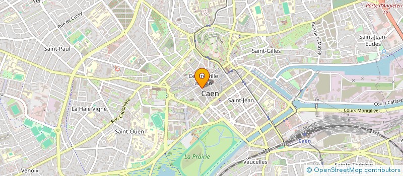 localisation de l'entreprise SCI PROGRESS à CAEN