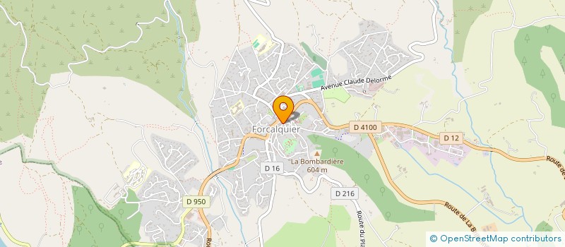 localisation de l'entreprise SCI PROISY LATIL à FORCALQUIER