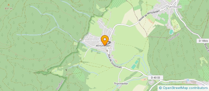 localisation de l'entreprise SCI PROJ3EW  SOULTZMATT