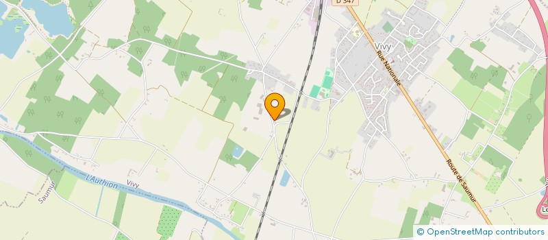 localisation de l'entreprise SCI PROJECT ECO SAUMUR  DISTRE