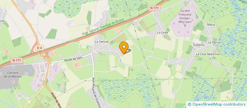 localisation de l'entreprise SCI PROJECTION IMMO  DONGES