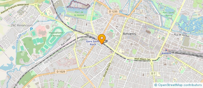localisation de l'entreprise SCI PROJECTION IMMOBILIERE à AMIENS