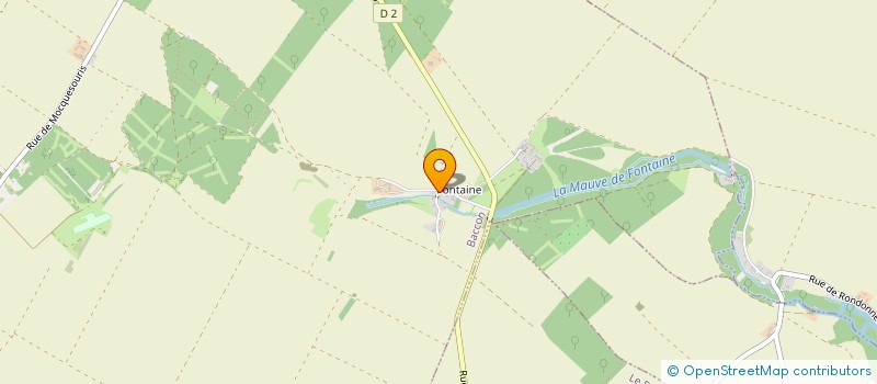 localisation de l'entreprise SCI PROJET 2000 à BACCON